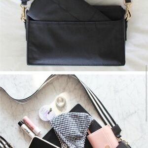 ToteSavvy Change Kit Crossbody Bags one black one Fawn